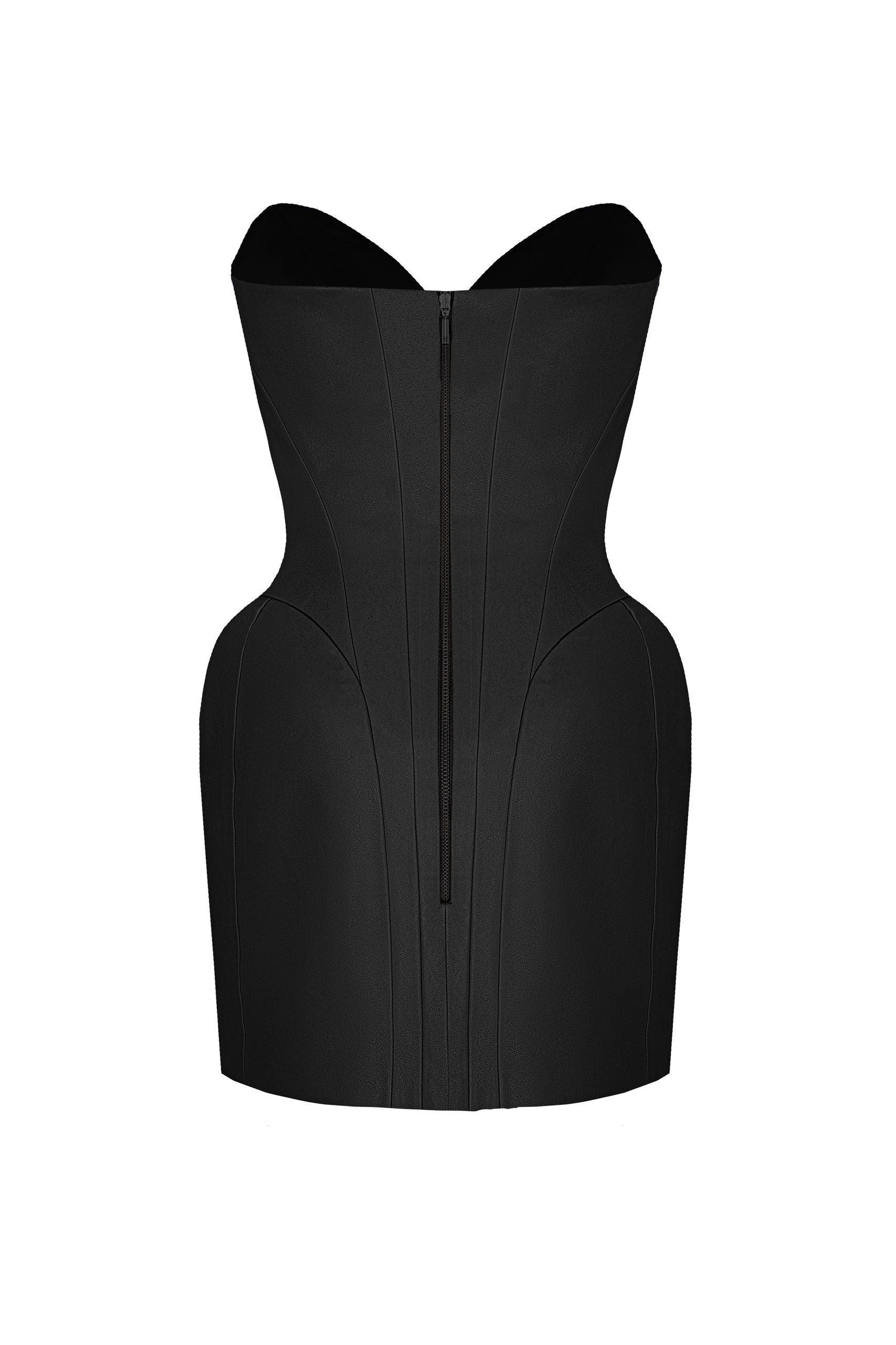 Sculpted Hourglass Dress Black
