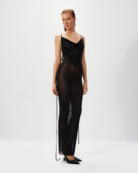 Crystal Gown Black