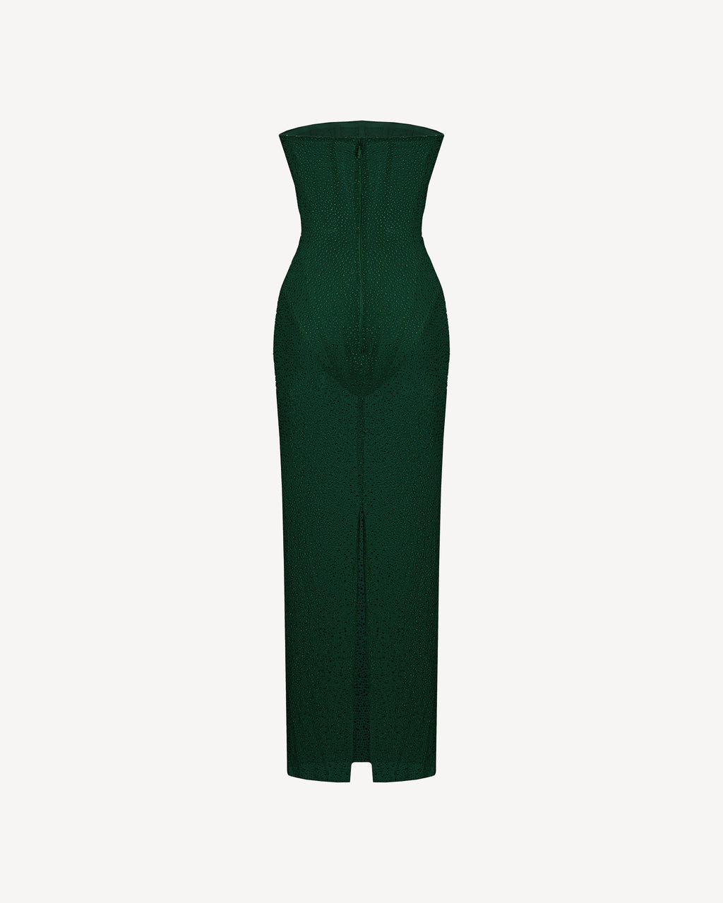Crystal Corset Dress Emerald