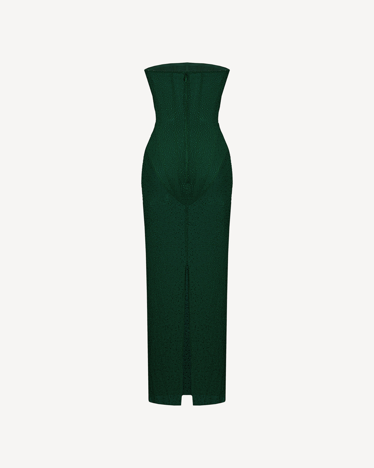 Crystal Corset Dress Emerald