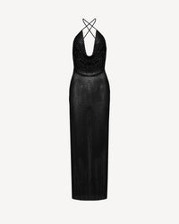 Crystal Gown Black