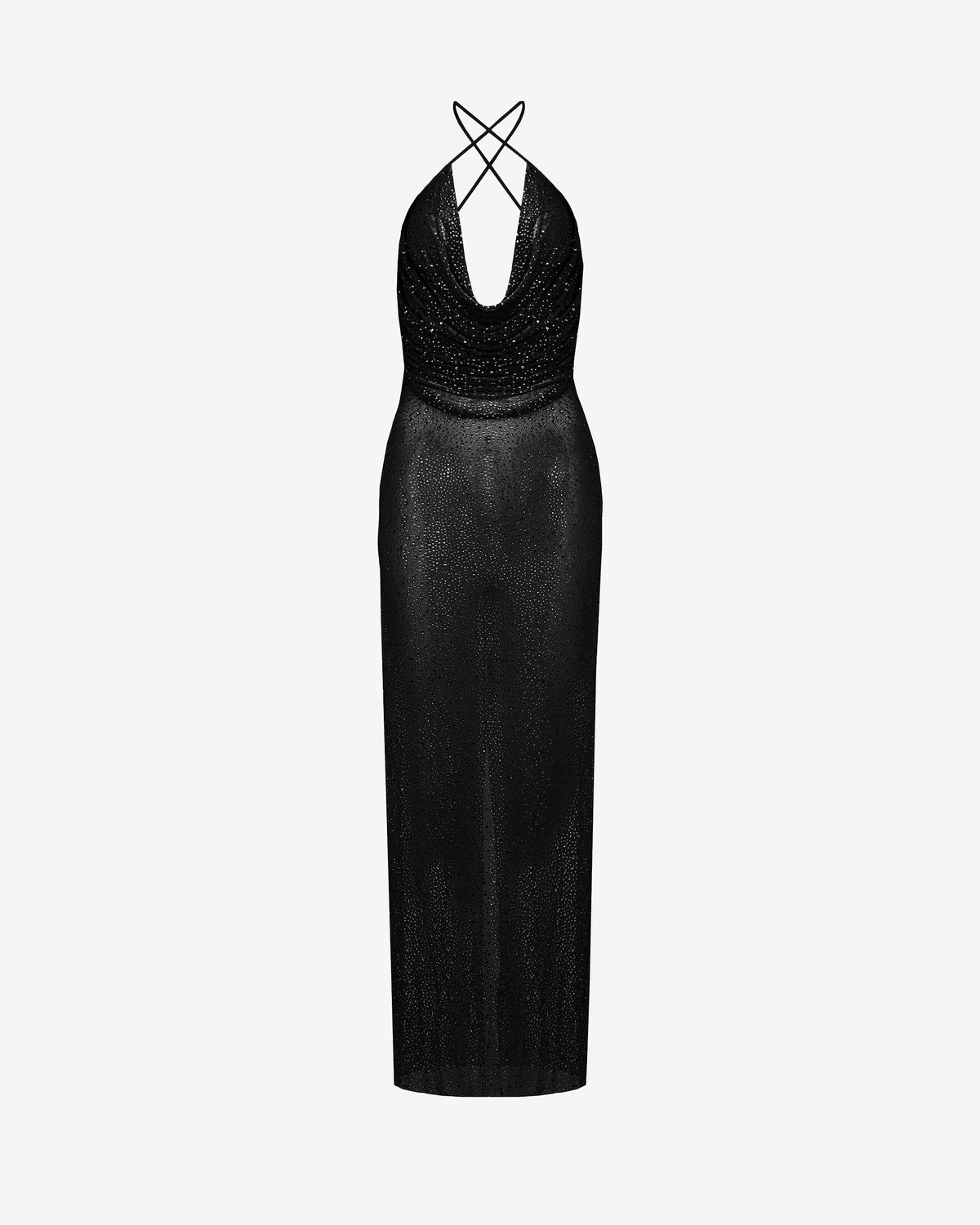 Crystal Gown Black
