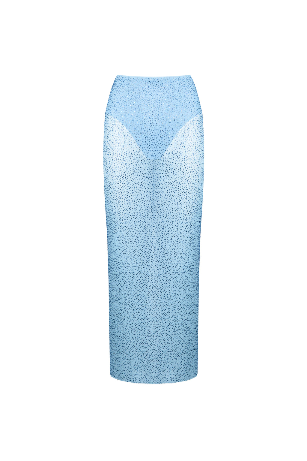 Crystal Midi Skirt Sky Blue