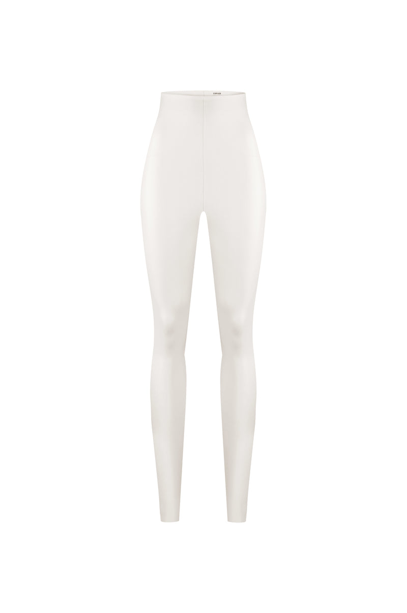 Vegan Leather High-waisted Leggings