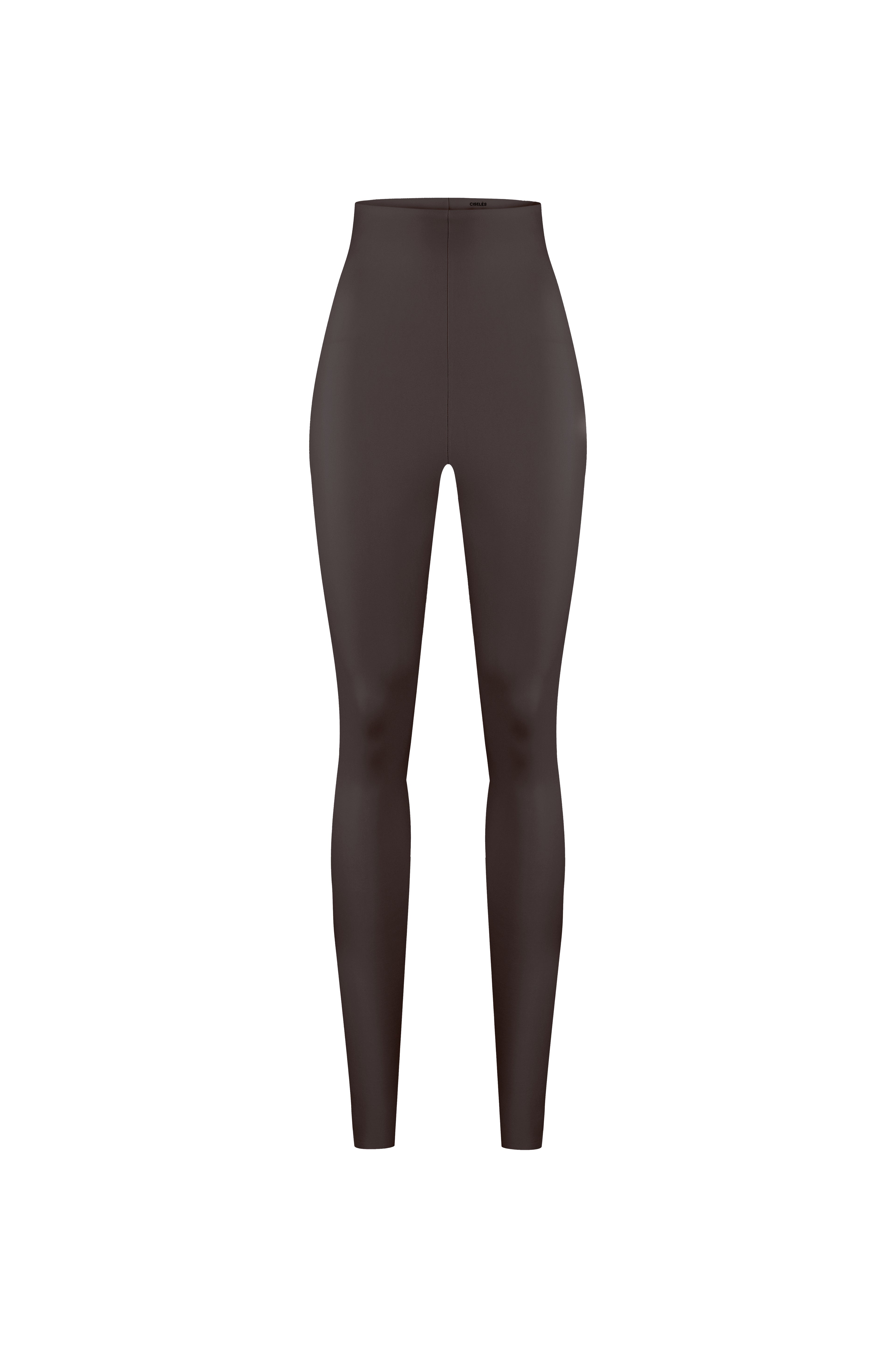 Vegan Leather High-waisted Leggings