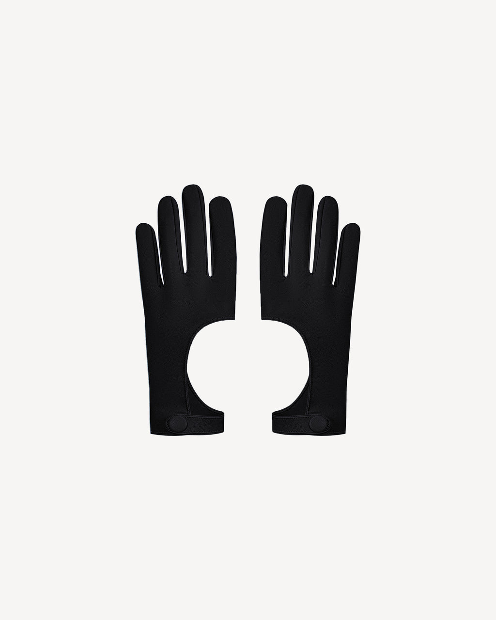 Vegan Leather Gloves Black