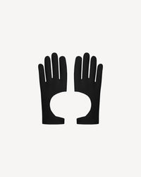 Vegan Leather Gloves Black