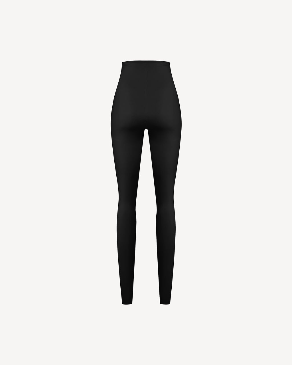 Vegan Leather High-waisted Leggings Black