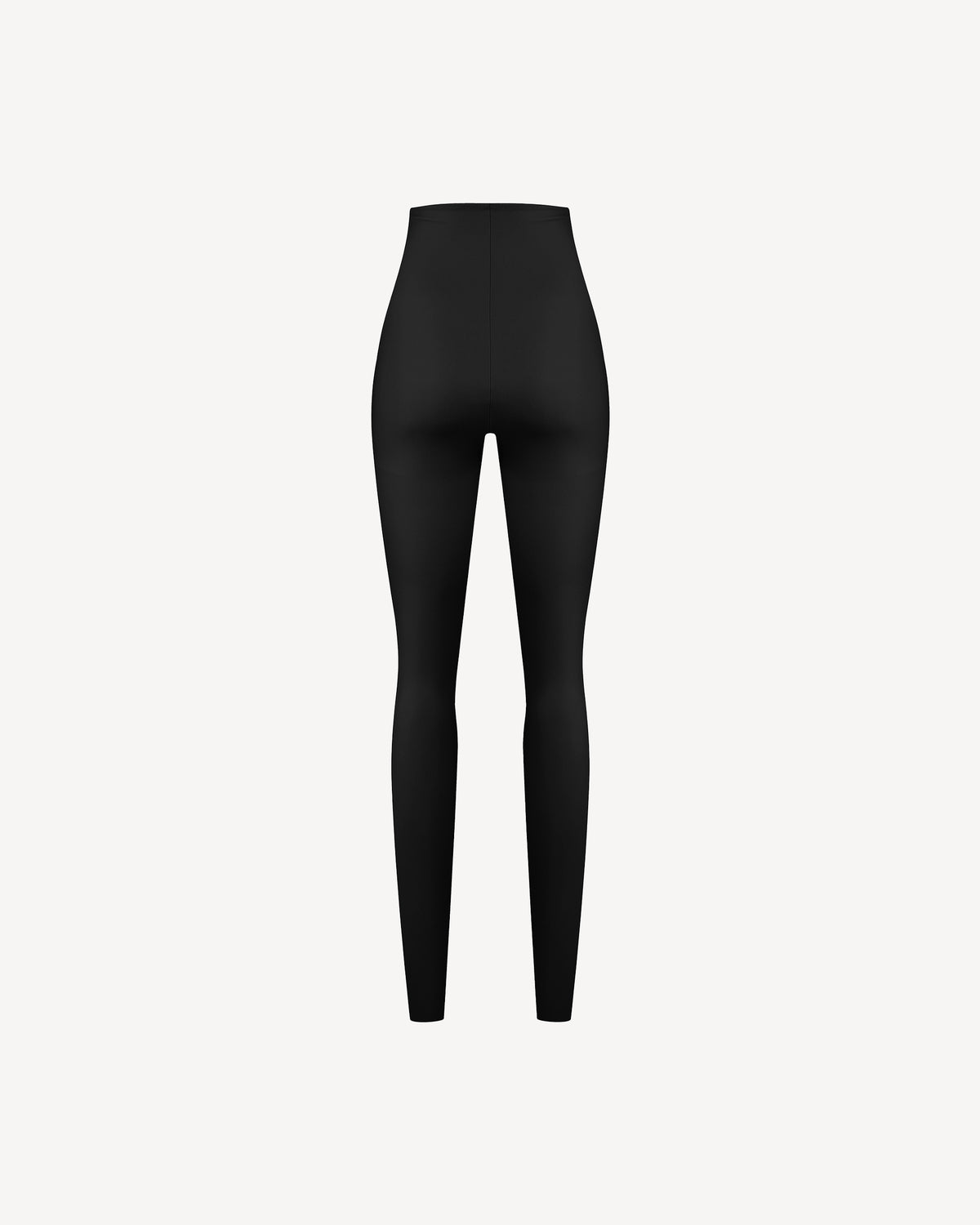 Vegan Leather High-waisted Leggings Black