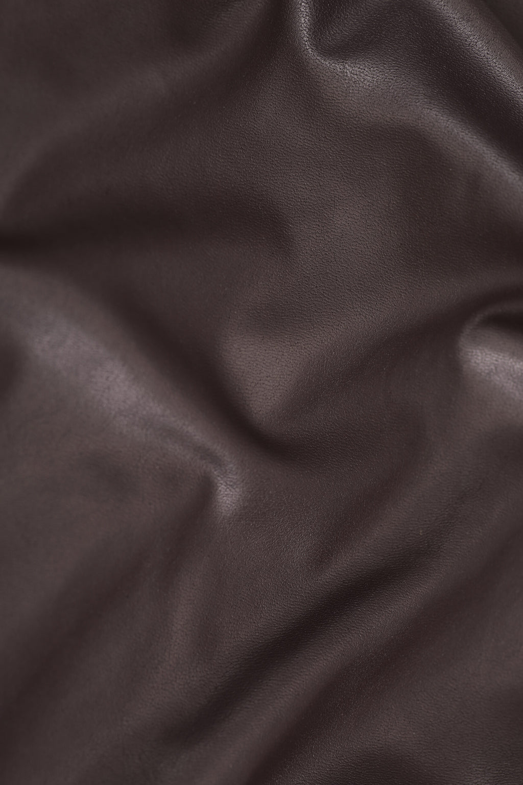 Vegan Leather Sculpting Flared Pants Brown