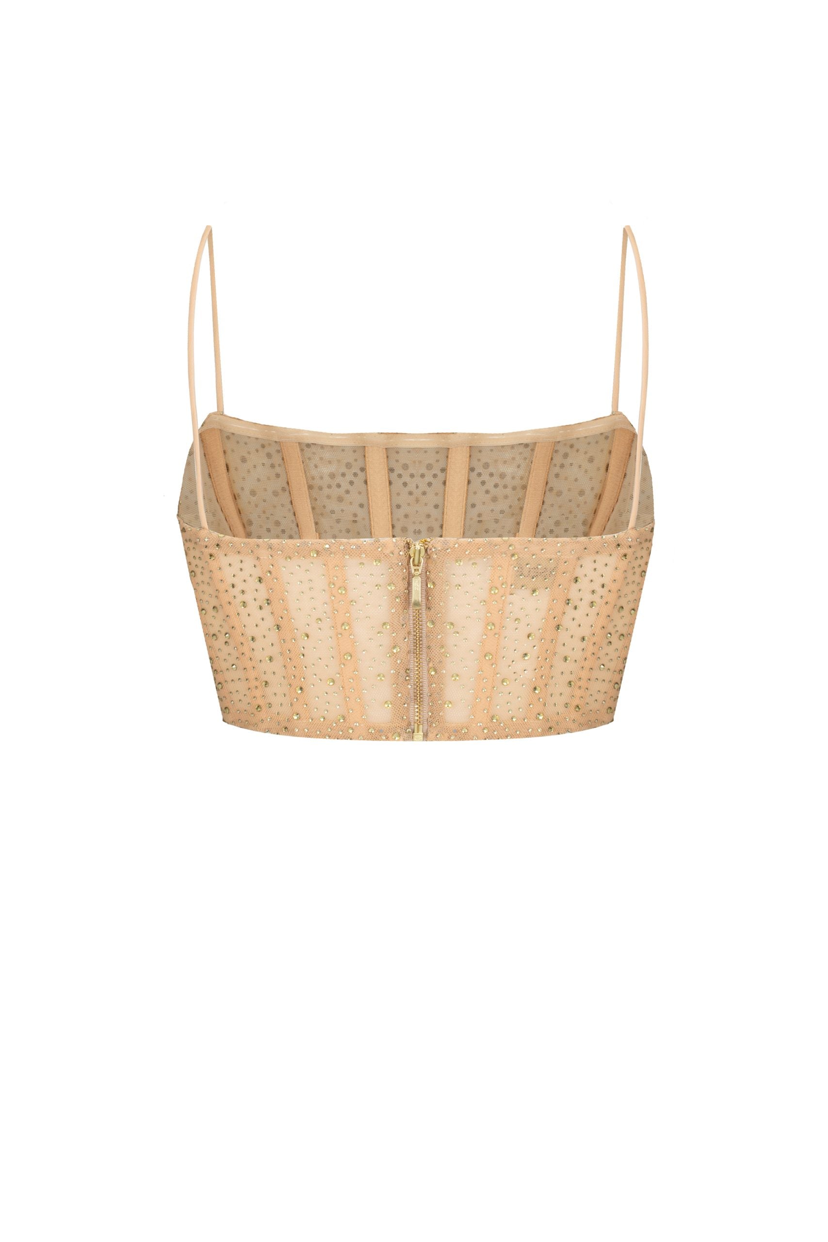 Crystal Bralette Gold