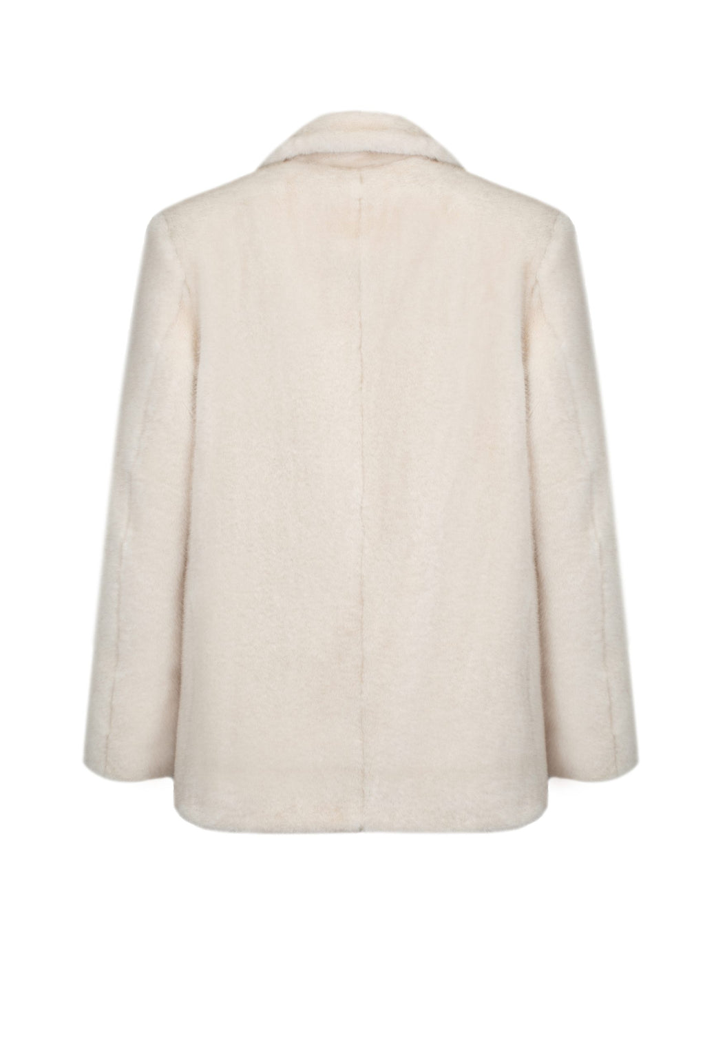 Fur Blazer Ecru