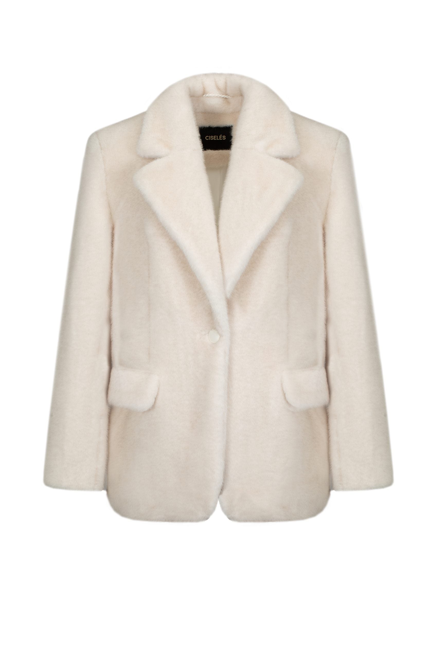Fur Blazer Ecru