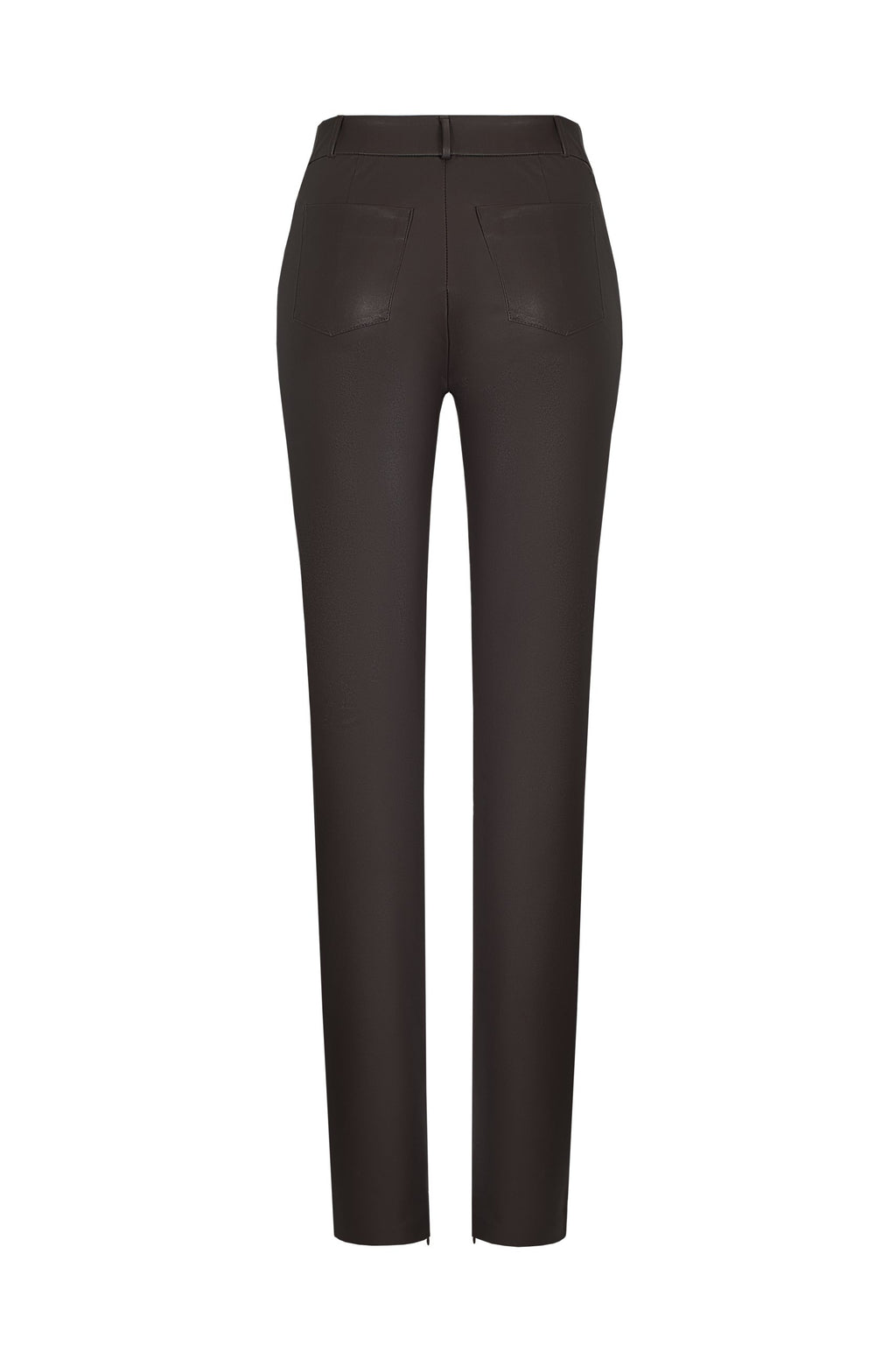 Slim Fit Pants Brown