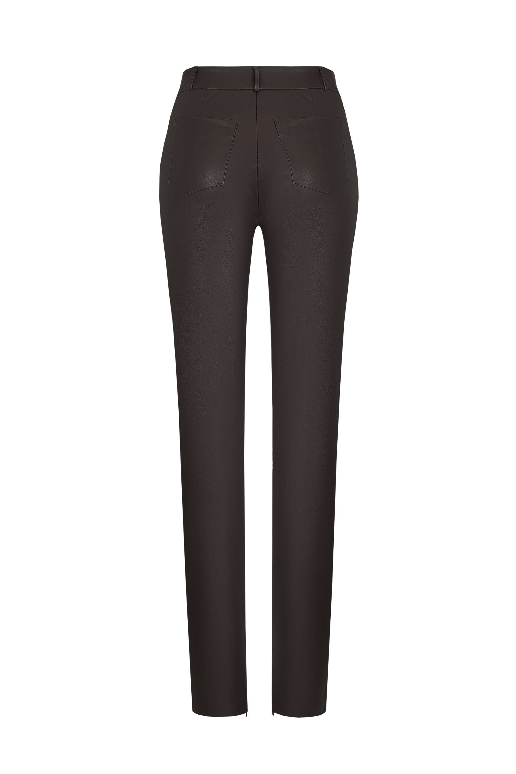 Slim Fit Pants Brown