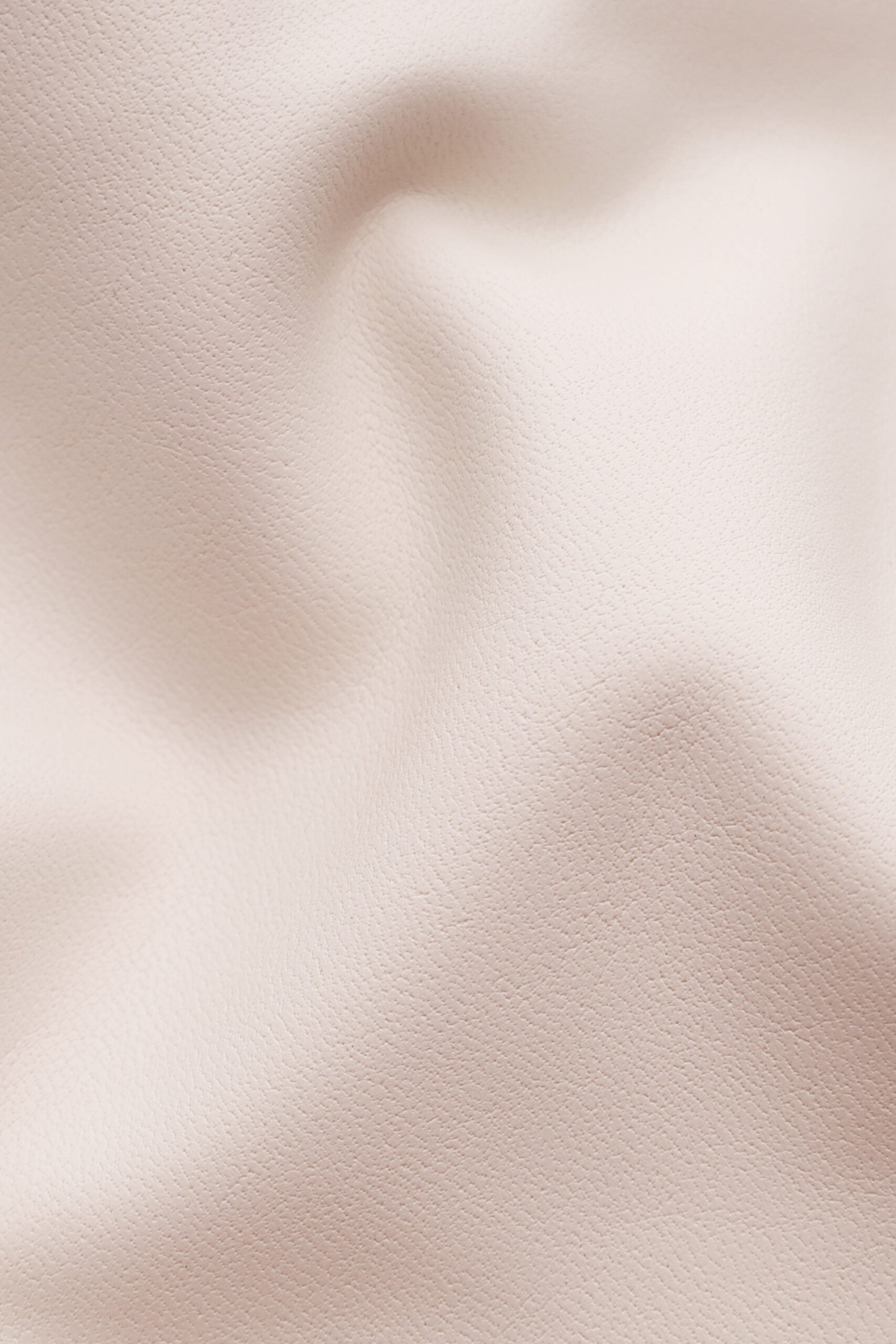 Vegan Leather Sculpting Mini Dress Ecru