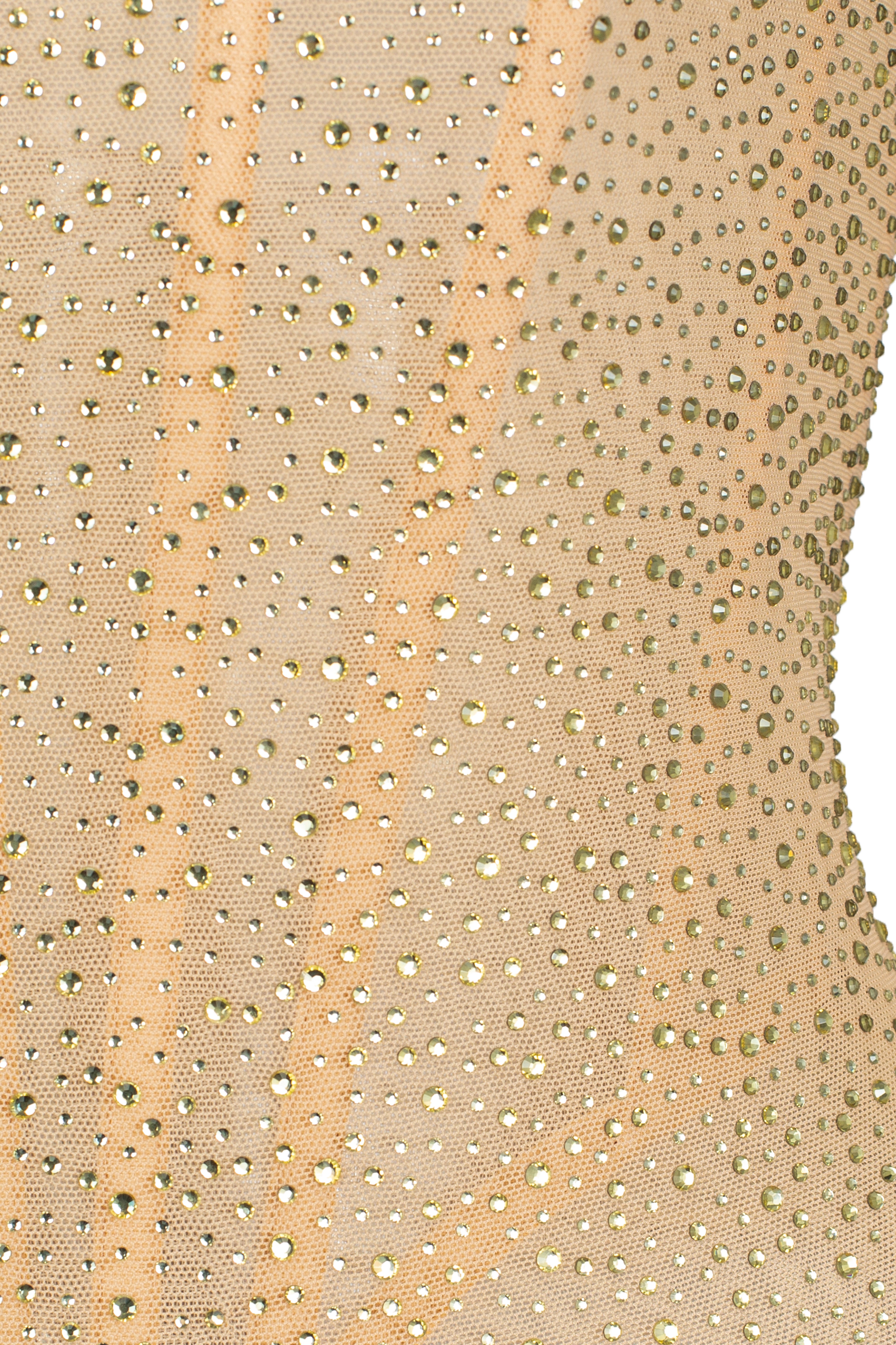 Crystal Corset Dress Gold