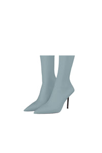 V-Toe Vegan Leather Socks Slate blue - product view 1